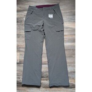 NWT Eddie Bauer Women's Polar Fleece-Lined Pants Women's Size 10 Gray